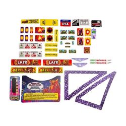 Stern Teenage Mutant Ninja Turtles Premium & LE Full Playfield Decal Set